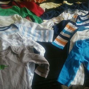 17 LONG SLEEVED ONESIES